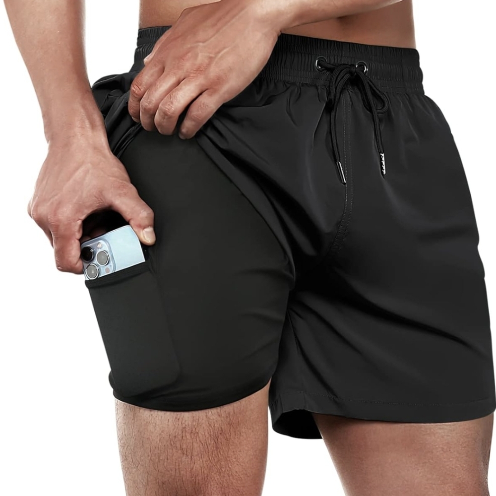NWT BRISIRA 2XL (38) Mens Swim Trunks Swim Shorts